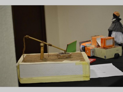 Some of the creations by talented learners on display at Mitchell House's arts and culture extravaganza last Thursday.