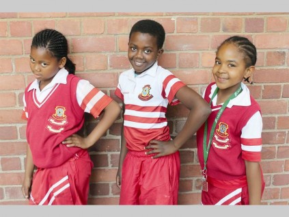 Cassandra Maunye, Dimpho Mogotsi and Tatum Whitehead.