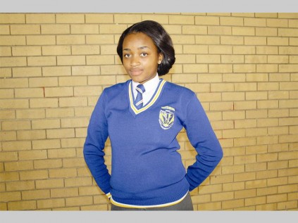 Lethabo Hutamo says the most difficult subject for her this year was economics."It is a difficult subject to understand and it is a lot of work, but I have studied hard and I know I will pass this subject. Next year I am going to study B.Com Accounting at the University of Johannesburg."
