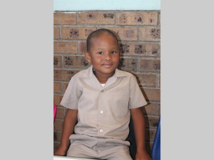 Six-year-old Elzano Slimmers says his teacher taught him the alphabet and he knows it from A to Z. "My teacher made rhyme out of the alphabet which made it easy and fun for me to remember."