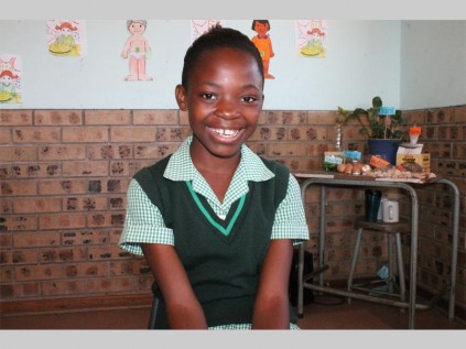 Lebogang Phasha says in primary school the teachers give simple activities and easy work, but in high school the work is a lot more complicated. "When I finish school I want to study medicine and become a doctor who helps people especially in the rural areas."
