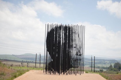 The portrait of Madiba in the Midlands.