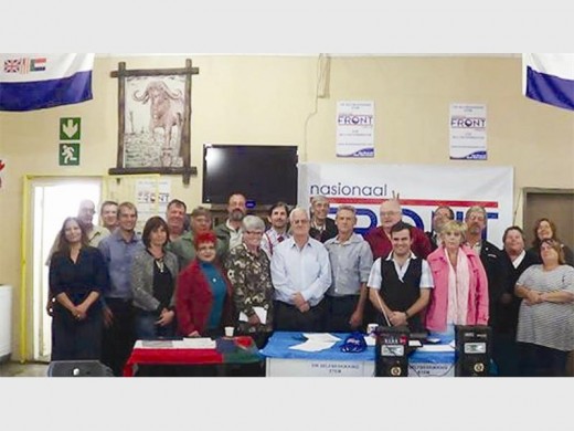 Die trotse bestuur van die politieke party Front Nasionaal.
