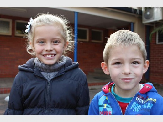 Li-mei Wessels en Marco Janse van Rensburg.