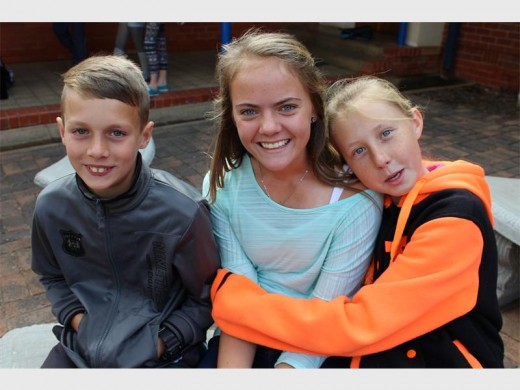 Eduan Gobey, Louise du Preez en Marze Bekker.