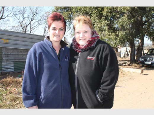 Cathrine Robberts and Marietjie Pretorius from Review.