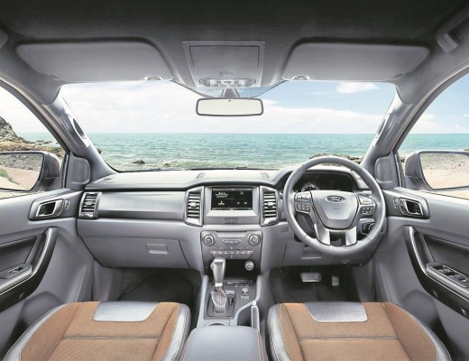 Inside, orange is used as a strong accent colour to add a sense of sportiness to a strikingly modern and car-like interior. Photos: Quickpic