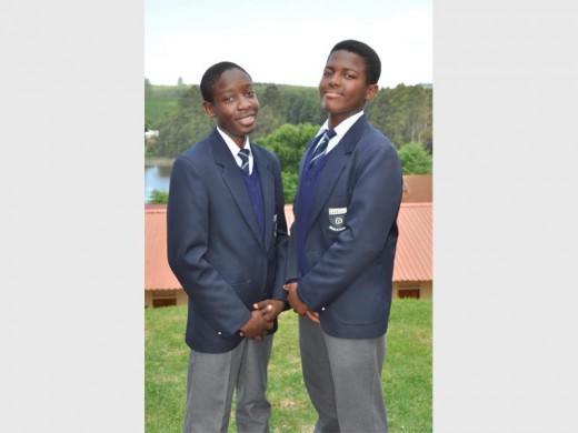 Gray Mapara (Most Improved Junior Hockey Player) and Madala Honwana (Best Junior Hockey Player).