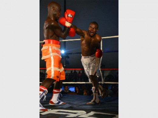 Boxers from the country and as far as Congo exchanged blows during the Limpopo Boxing tournament at Sun Meropa. The tournament saw local boxer, Frans Ramabolu win the WBF Junior Middleweight International title against Congolese national, Stanic Apuno.