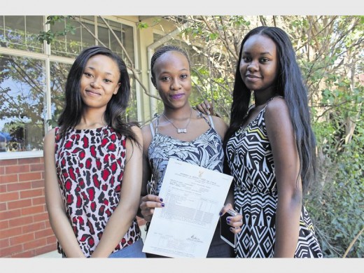 Shoki Thosago, Dineo Leshabane and Modjadji Mokoto.