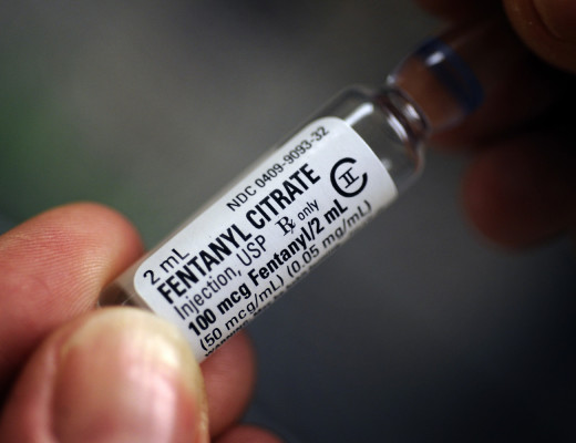 Fentanyl Citrate, a CLASS II Controlled Substance as classified by the Drug Enforcement Agency in the secure area of a local hospital Friday, July10, 2009. Joe Amon / The Denver Post  (Photo By Joe Amon/The Denver Post via Getty Images)