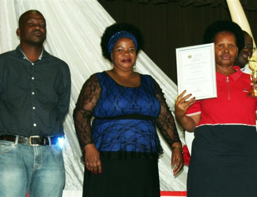 SJ Majoko and NM Masekwaneng joined the stage with RM Madiba who is the best educator in  CAT for 2016