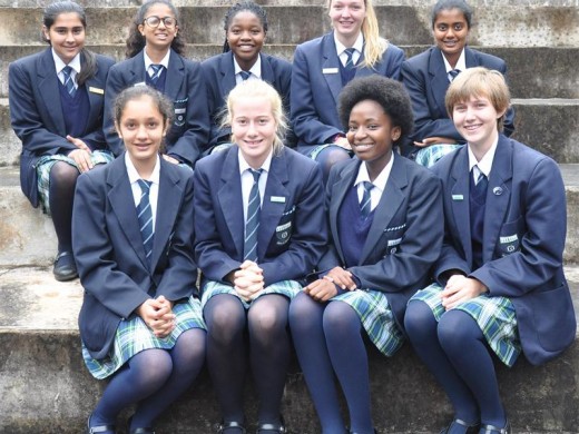 Stanford Lake College Gr 8 learners who received the Brains Bar awards (Average of 80% and above): Ayesha Ayob, Lia Revelas, Dimpho Mohuba, Danica Altenroxel, Husnaa Dada, Nooreen Ghood, Malaika Mohlaba, Tayla Coad and Akila Ramdharie.