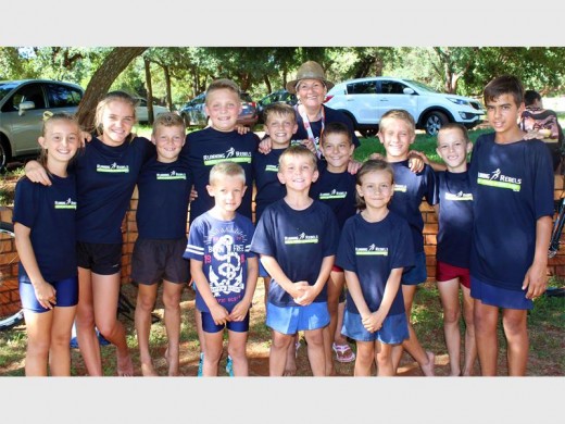 Gerda du Toit is trots op die laerskoolatlete wat getrou oefen.