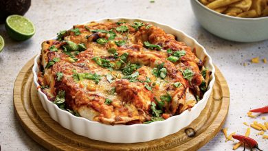 Meatless Monday, 15 Novembr, Baked Vegetarian Enchiladas Wraps