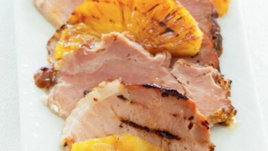 23 DECEMBER - Ginger glazed Gammon with pineapple
