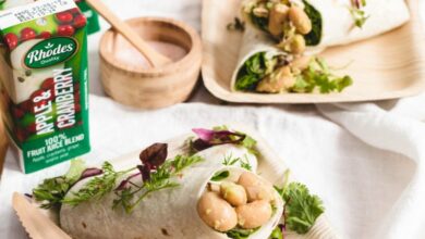 27 DECEMBER - Meatless Monday - Butter bean and avo wraps