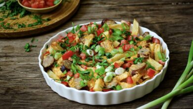 1 MARCH - WFD - Pork bangers loaded fries