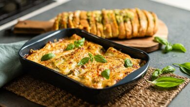 14 FEBRUARY - MEATLESS MONDAY - Spinach and cheese cannelloni