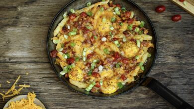 17 FEBRUARY - WFD - Cheese and bacon loaded fries