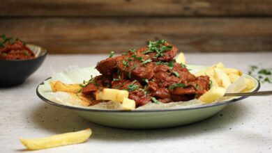 23 FEBRUARY - WFD - Chutney sausage and slap chips