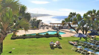 Blue Marlin Hotel - Aerial View Pool Bar Beach (3)