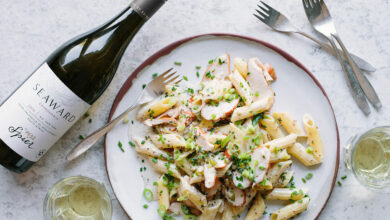 22 MARCH - WFD - Creamy smoked chicken and chive pasta