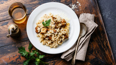7 MARCH - MEATLESS MONDAY - Mushroom Risotto