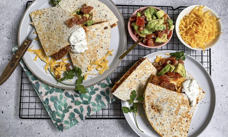 20 SEPTEMBER - WFD - Easy-peasy cheesy Quesadillas