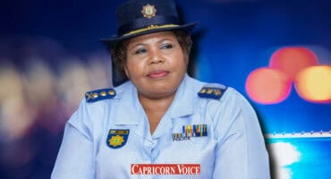 Provincial police commissioner Lt Gen Thembi Hadebe addresses the media in Polokwane.