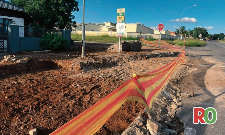 New bus shelters under construction at Polokwane’s Leeto station