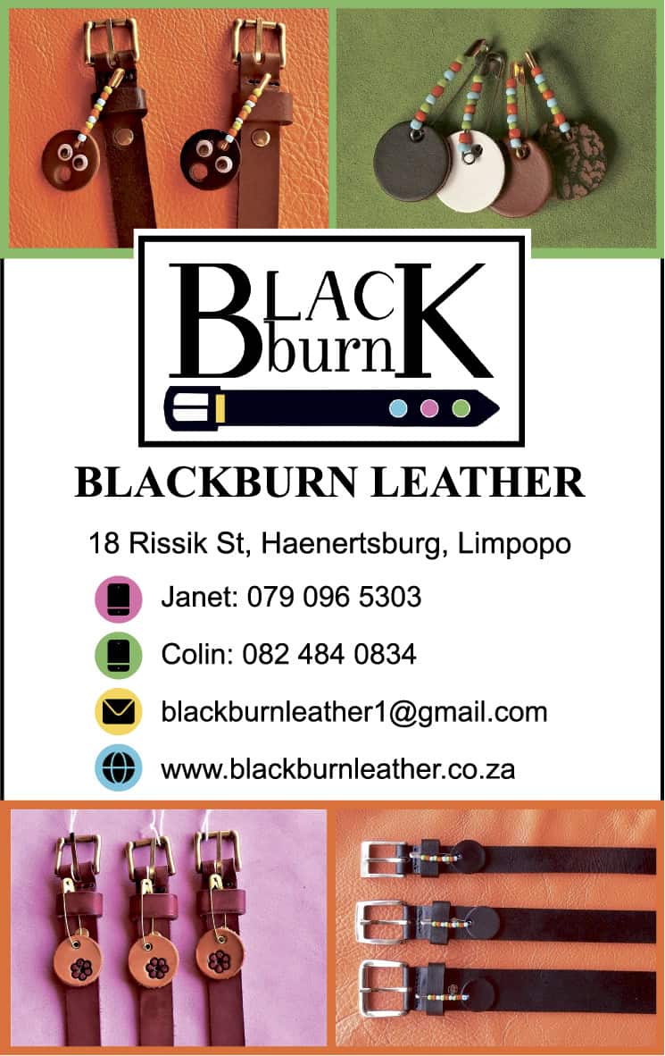 black leather