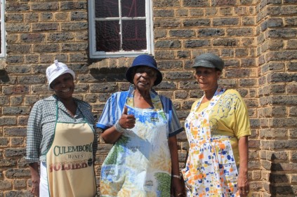 Paulina Sebeko, Kuki Motlhamme and Ethel Buthelezi have been consistent throughout the year by cooking for the less fortunate.