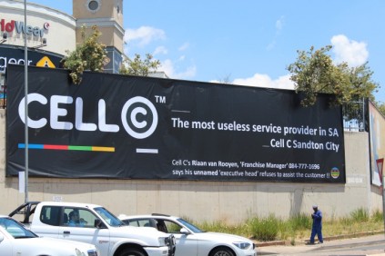 Cell C humiliated by unhappy client.