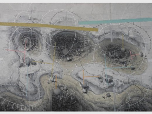 Artwork entitled Baljaar III that will be displayed by local artist Eric Duplan.