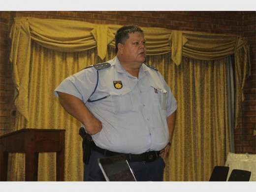 Linden Police Captain Alex Vermaak warns residents to arm their alarms early. File photo.