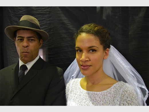 Television personalities Duncan Johnson and Chantal Stanfield are lead characters in 'Die Sideboard' musical. Photo supplied.