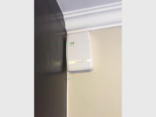 An example of the residential alarm device. Photo supplied.
