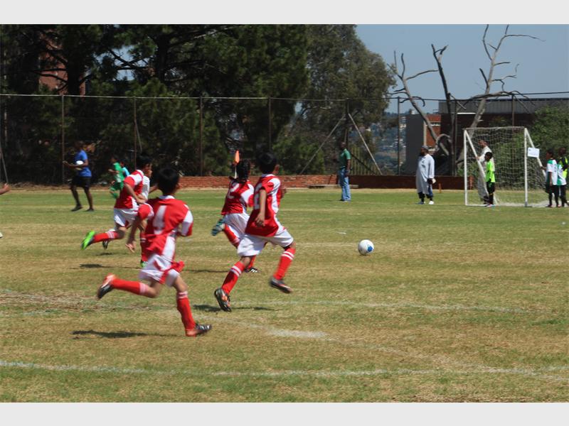 Players play their best on the field.
