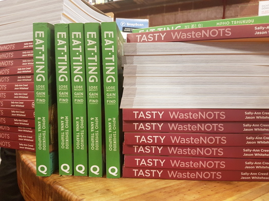Stacks of Tasty WasteNots books await you at Love Books in Melville.