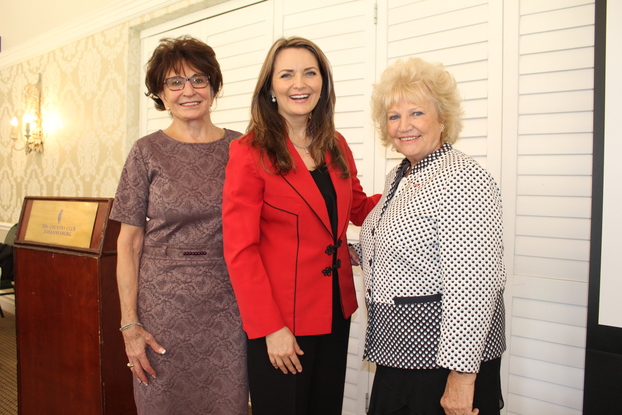 Maryn Botha, Liesl Krause-Wild and Anneliese Pletlenbacher at the Johannesburg Country Club.