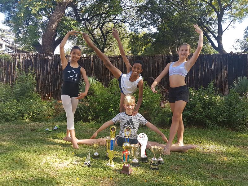 Aaqilah Basson, Naveen Jacobs, Kaylene du Plessis and Miguel Franco-Green are all ballet and contemporary dancers.