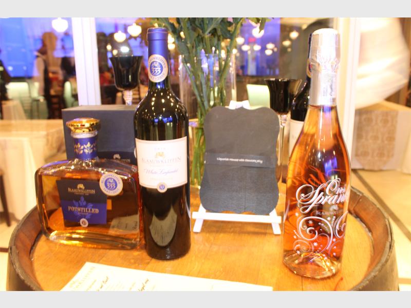 The featured wines were on sale throughout the evening.