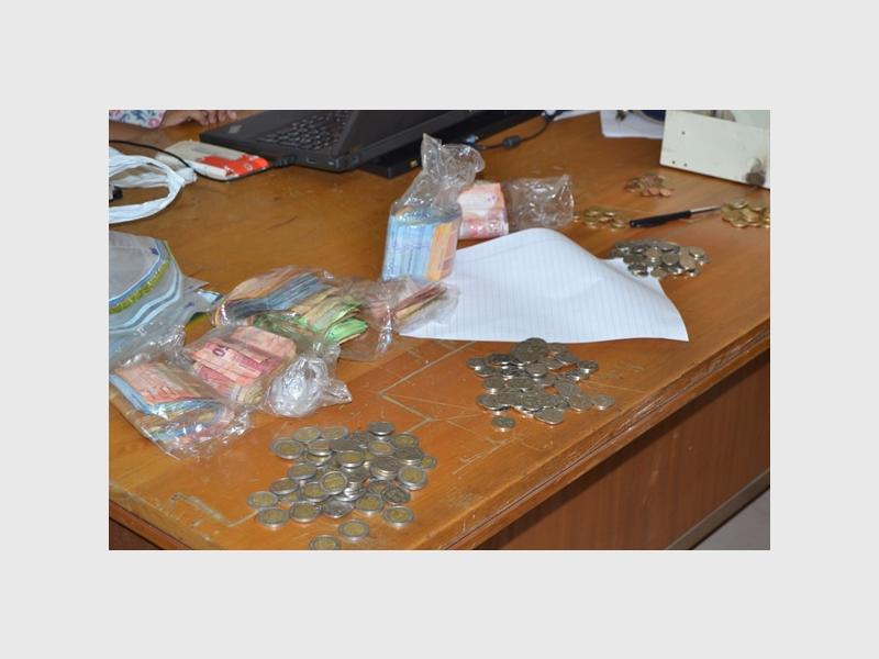 Money found by Sophiatown police at a drug den. Photo: Supplied.