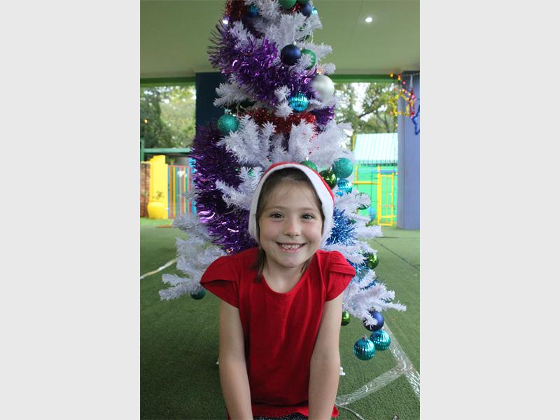 Emma Wood: I don't really know what I want this year. I would like a phone and a microphone. I want these because I don't really have lots of cool stuff. I love singing and dancing and that's why I want a microphone. What I love most about Christmas is that it is Jesus' birthday and you get presents.