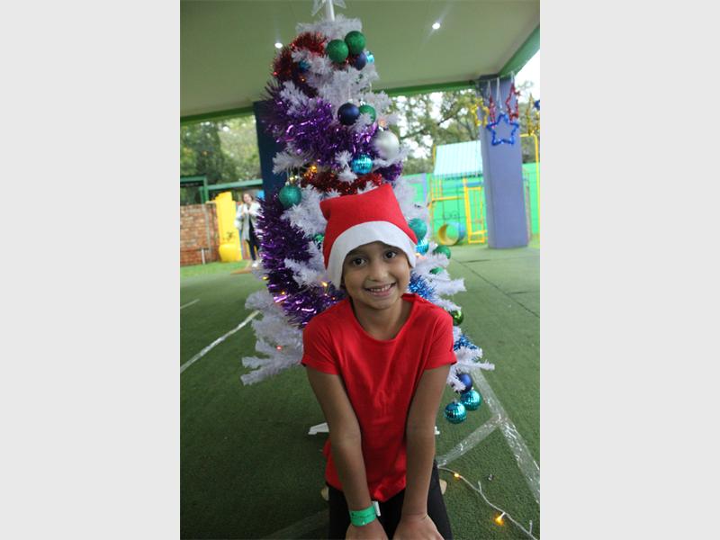 Arabella Garces: I like that we get presents for Christmas and that our families come together for the day and have a nice dinner. This year for Christmas I asked for Hatchimals, it's an egg that hatches a little animal.