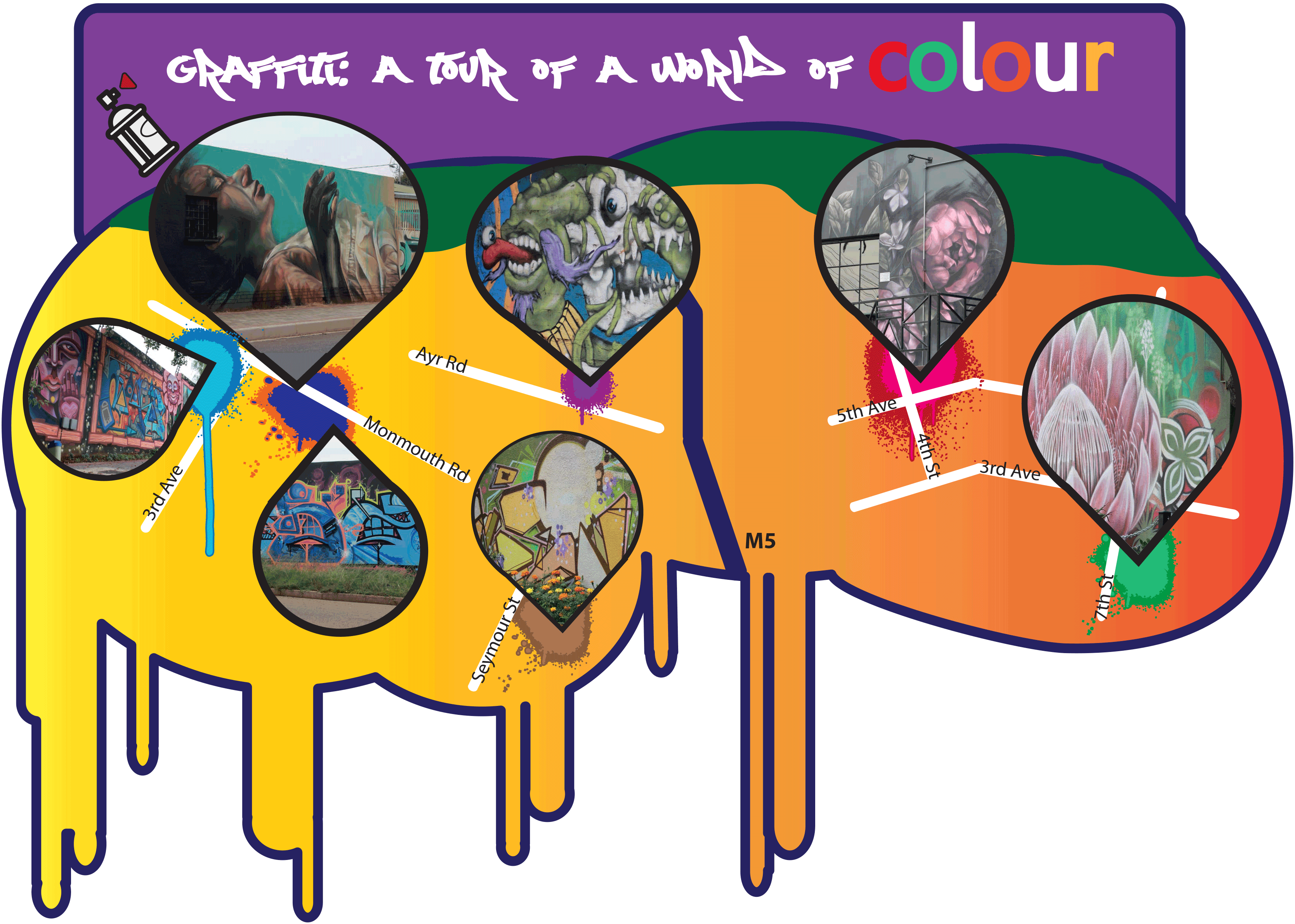 Graffiti Street Art Northcliff Melville Times