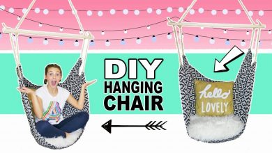 DIY hanging chair your tween or teen will love