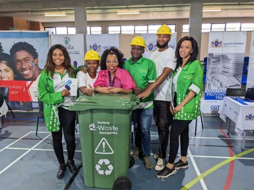 Governments e-Waste ambassadors pose for a photo