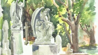 Braamfontein Cemetery Angels.